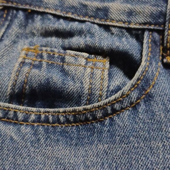 Distressed Blue Jeans - Picture 11 of 16